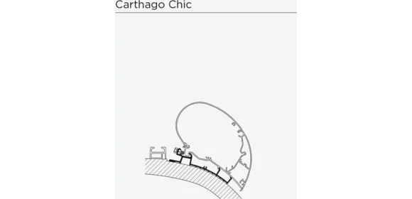 Adapter Carthago Chic 350 cm