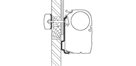 Adapter für CHAUSSON Allegro 400cm