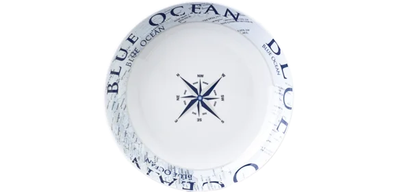 Suppenteller Blue Ocean