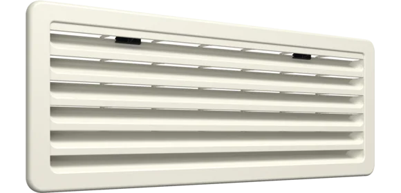 Lüftungsgitter kpl Vent 186x483 reinweiß