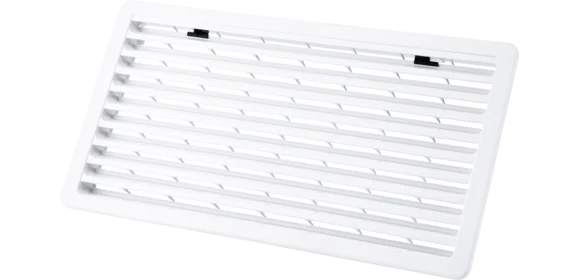 Lüftungsgitter kpl Vent 281x533 reinweiß