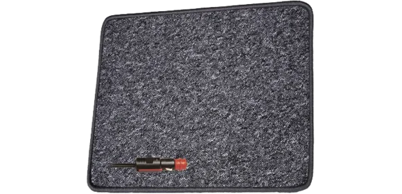 Heizteppich 12 V 60x100 cm anthrazit