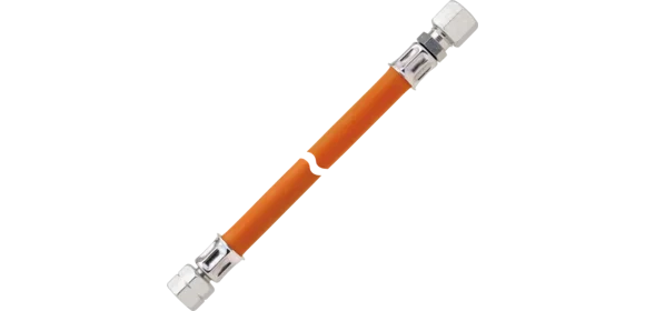 MD-Gasschlauch G1-4LH-ÜMxRVS8x1500