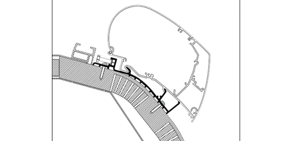 Adapter Carthago 500 cm ab 2014