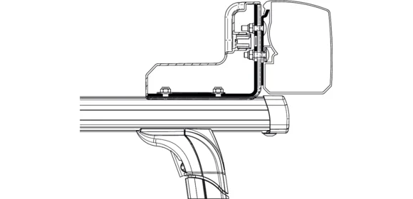 Adapter T 3200 - Dachträger