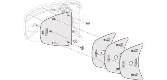 Kit Spacer Safe Door ab 2017 schwarz