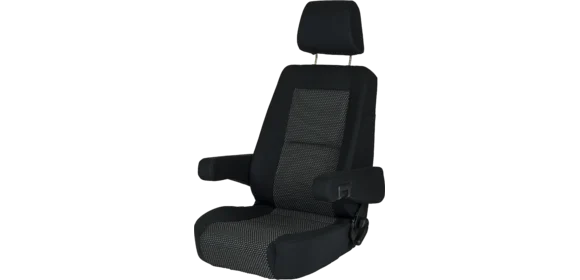 Pilotensitz S 6.1 Stoff Ara schwarz