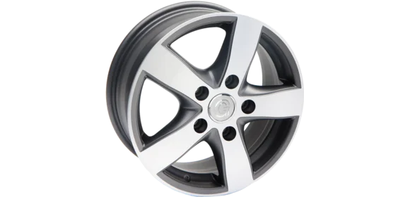 Alufelge GSM4 6,5x16 Anthracite Poli.