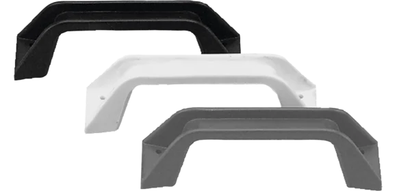 Rangiergriff weiß 147 mm (2er-Pack)