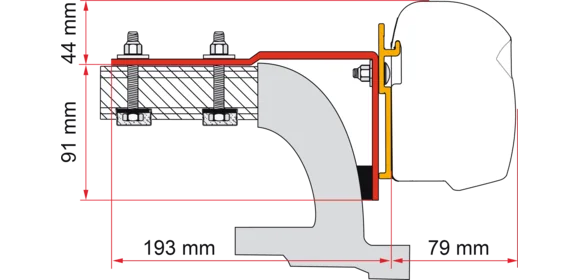 Adapter-Kit MB Vito