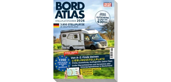 Bordatlas Stellplatzführer 2026