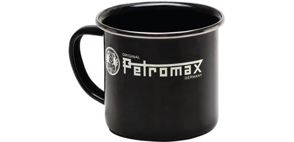 Petromax Emaille-Becher schwarz