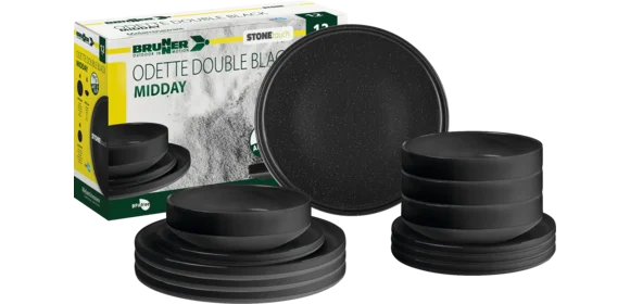 Midday ODETTE DOUBLE BLACK