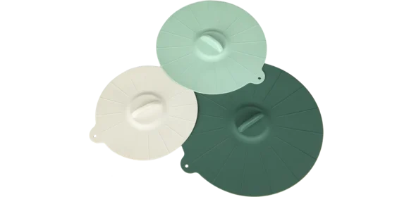 Universal-Silikon-Deckel 3-tlg