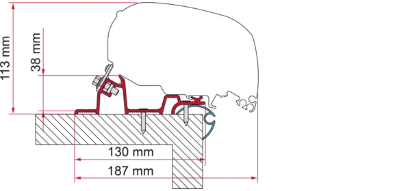 Adapter Caravan Standard 340