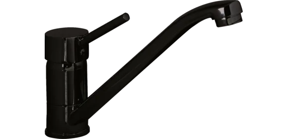 Einhebelmischer BLACK Auslauf lang