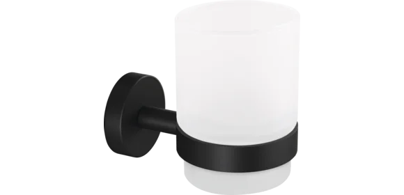 tesa® Moon Black Mundglashalter