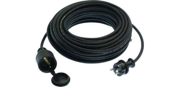 Schuko-Verlängerungskabel 25m IP44