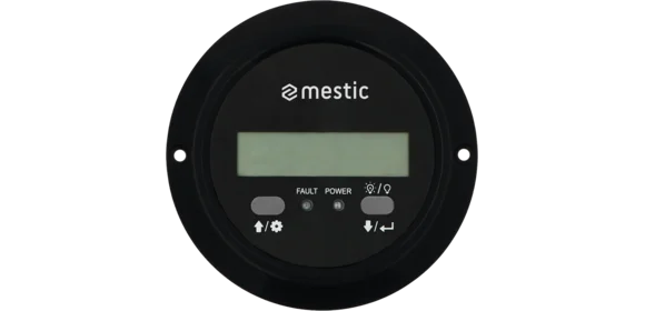 Display Mestic-Wechselrichter
