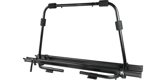Deichsel-Fahrradträger mattschwarz