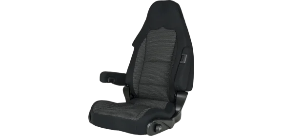Pilotensitz S 10.1 Ara schw Fahrer
