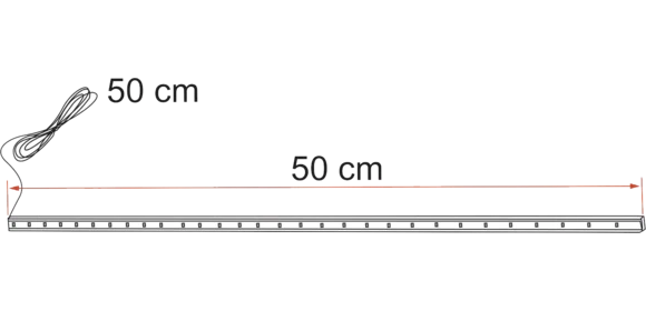 Kit LED Awning Case 50 cm