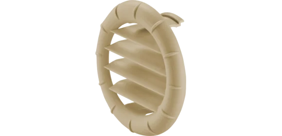 Lamelleneinsatz beige