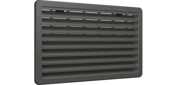 Lüftungsabdeckung 257 x 432 mm dunkelgr