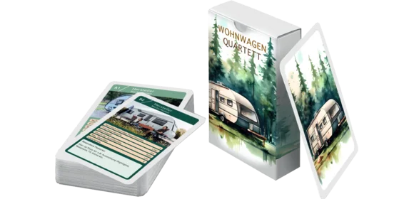 Quartett Wohnwagen