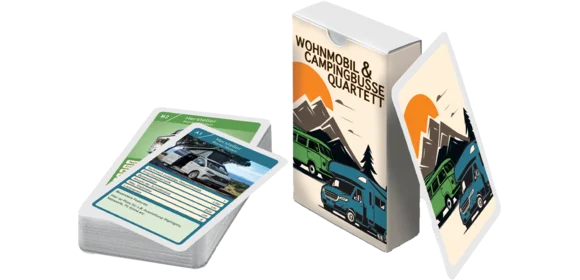 Quartett Wohnmobil Campingbusse