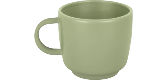 Henkelbecher Cappuccino DOLOMIT GREEN