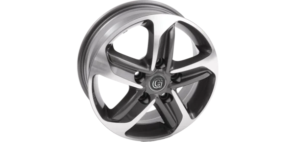 Alufelge GSM10 6,5x16 Anthr. Polished