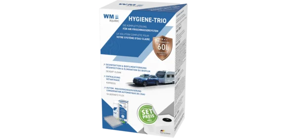 Hygiene-Trio bis 60 l Tankgröße
