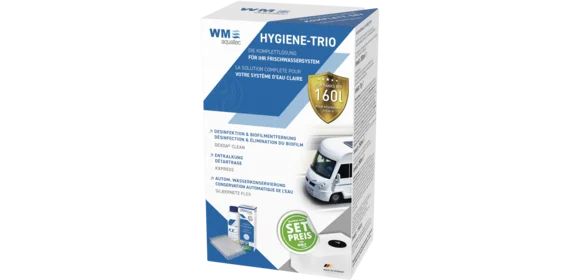 Hygiene-Trio bis 160 l Tankgröße