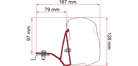Adapter F43 Kit Renault Trafic ab 2014