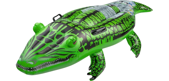 Reittier Krokodil