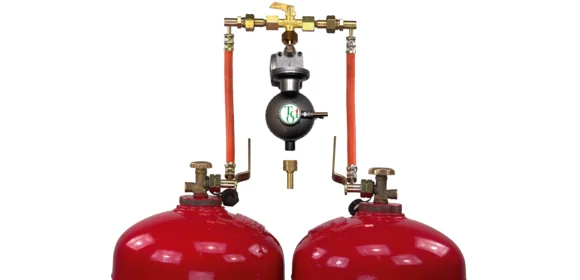 2-Flaschen-Komplett-Anlage