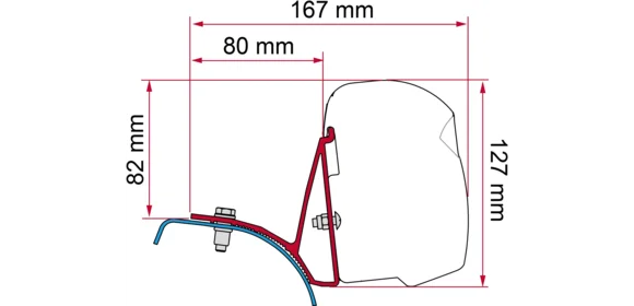 Adapter F43 Kit Renault Trafic bis 14