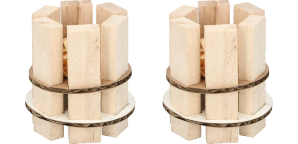 Feueranzünder Holz 2er Pack