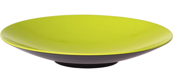Pastateller lemon-grau