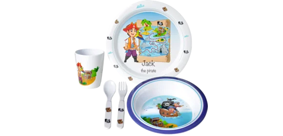 Kindergeschirrset Jack Boy