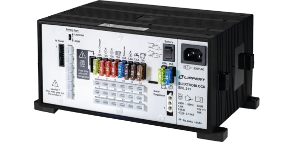 Elektroblock EBL 211 mit Kontrolltafel