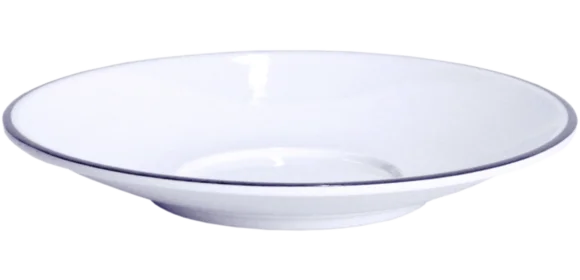 Untertasse LINEA blau