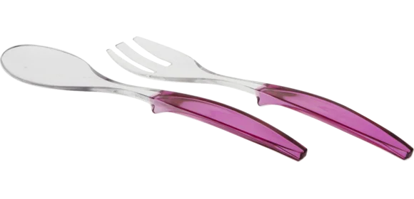 Salatbesteck brombeer