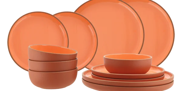 Geschirrset Travellife AVILA terracotta