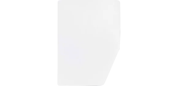 Walra Jersey-Spannbettlaken rechts weiß