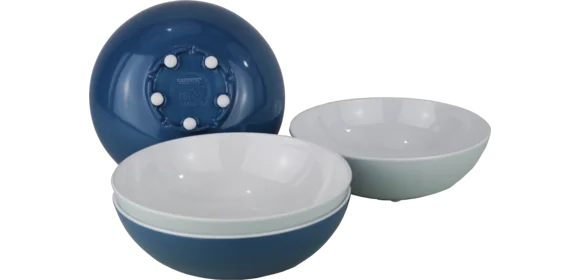 Melaminset Schalen-Lavendel, 4 tlg.