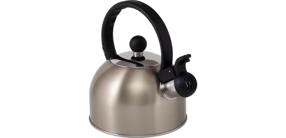 Flötenkessel Edelstahl gold 1 l