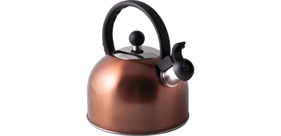 Flötenkessel Edelstahl Kupfer 2 l