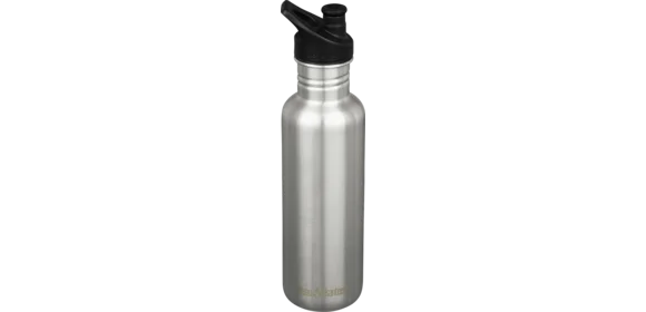 Trinkflasche silber 0,8 l